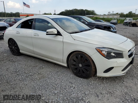 2017 Mercedes-Benz CLA 250 with VIN WDDSJ4EB4HN417293, listed as a Copart auction lot 63854323 with Not Provided miles and . Bid and sale history available at DreamBid. Image 4.