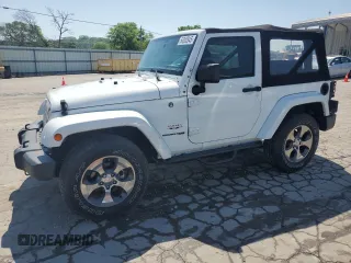 2018 Jeep Wrangler Sahara z VIN 1C4AJWBG5JL811081, wystawiony jako Copart lot #54382845 z przebiegiem 21 489 mil mil oraz Szkoda całkowita • Salvage title. Historia ofert i sprzedaży dostępna na DreamBid. Obrazek 1.