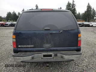 2006 Chevrolet Suburban LS with VIN 3GNGK26U36G231663, listed as a Copart auction lot 86627644 with 211,264 mi miles and Salvage Title. Bid and sale history available at carsss.com. Image 6.