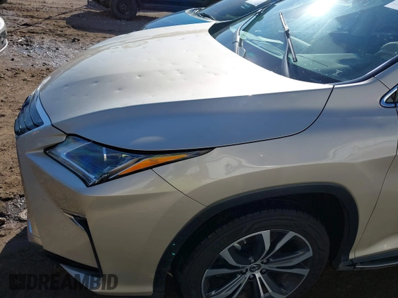 2018 Lexus RX with VIN JTJGZKCA2J2000394, listed as a IAAI auction lot 41400234 with 7,940 mi miles. Bid and sale history available at carsss.com. Image 6.