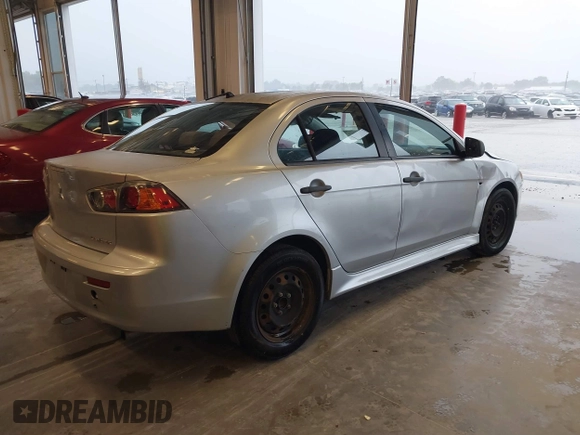 2010 Mitsubishi Lancer DE with VIN JA32U1FU3AU019390, listed as a IAAI auction lot 39876469 with 188,617 mi miles. Bid and sale history available at carsss.com. Image 4.