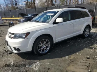 2014 Dodge Journey R/T z VIN 3C4PDCEG6ET102276, wystawiony jako Copart lot #47416145 z przebiegiem 215 610 mil mil oraz Czysty tytuł • Clean title. Historia ofert i sprzedaży dostępna na DreamBid. Obrazek 1.