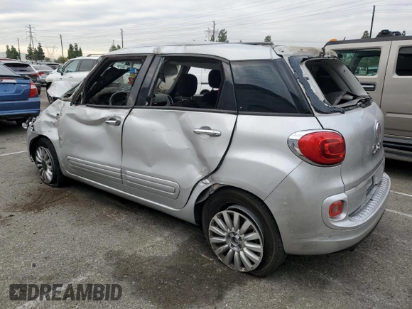 2014 FIAT 500L Easy with VIN ZFBCFABH0EZ024955, listed as a Copart auction lot 82365864 with Not Provided miles and Salvage Title. Bid and sale history available at DreamBid. Image 2.