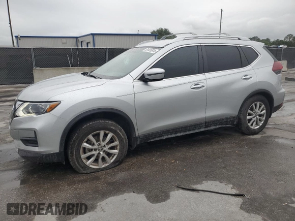 2020 Nissan Rogue SV with VIN KNMAT2MT4LP532164, listed as a Copart auction lot 51926915 with 53,591 mi miles and Salvage Title. Bid and sale history available at DreamBid. Image 1.