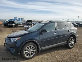 2018 Toyota RAV4 Limited with VIN 2T3DFREV8JW760652, listed as a Copart auction lot 48777085 with 66,049 mi miles and Salvage Title. Bid and sale history available at carsss.com. Image 1.