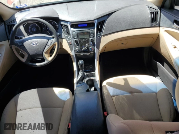 2013 Hyundai Sonata GLS with VIN 5NPEB4AC9DH586755, listed as a Copart auction lot 53889985 with 125,943 mi miles and Salvage Title. Bid and sale history available at carsss.com. Image 8.