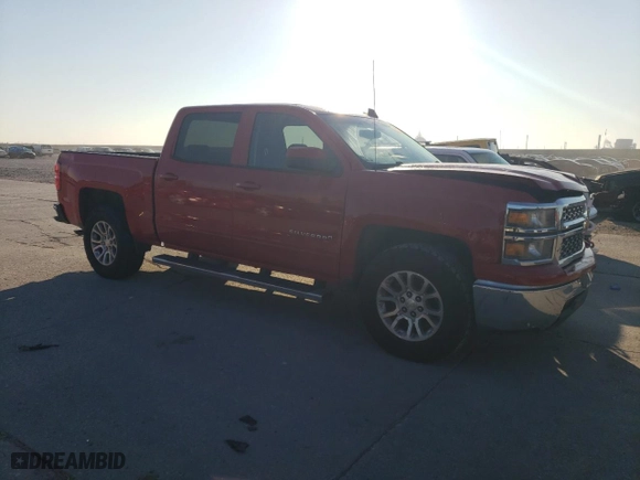 2015 Chevrolet Silverado 1500 LT with VIN 3GCPCREHXFG126279, listed as a Copart auction lot 46595285 with 245,752 mi miles and Salvage Title. Bid and sale history available at carsss.com. Image 4.