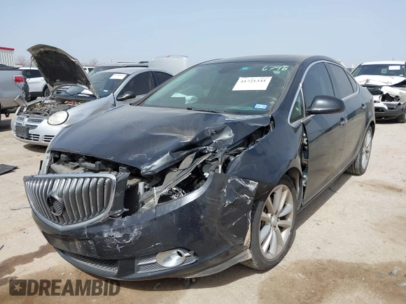 2013 Buick Verano Leather Group with VIN 1G4PS5SK2D4156796, listed as a IAAI auction lot 41721341 with 104,207 mi miles. Bid and sale history available at carsss.com. Image 17.