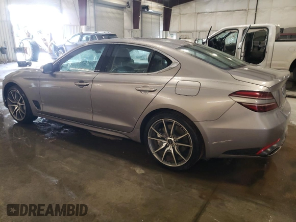 2024 Genesis G70 2.5T with VIN KMTG34SC0RU142196, listed as a Copart auction lot 88693715 with 24,795 mi miles and Clean Title. Bid and sale history available at carsss.com. Image 2.