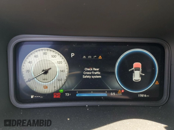 2023 Hyundai Kona SEL with VIN KM8K33AG5PU190535, listed as a Copart auction lot 54322595 with 17,816 mi miles and Non Repairable. Bid and sale history available at carsss.com. Image 9.