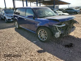 2013 Ford Flex Limited with VIN 2FMHK6D81DBD38474, listed as a Copart auction lot 44733335 with 125,856 mi miles and Salvage Title. Bid and sale history available at carsss.com. Image 4.