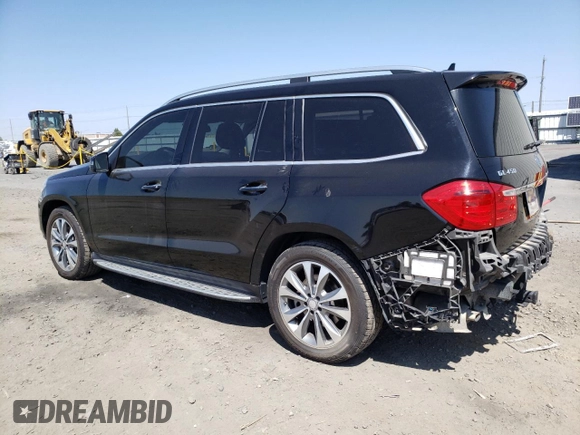 2015 Mercedes-Benz GL-Class GL 450 with VIN 4JGDF6EE7FA502753, listed as a Copart auction lot 54593083 with 136,804 mi miles. Bid and sale history available at carsss.com. Image 2.