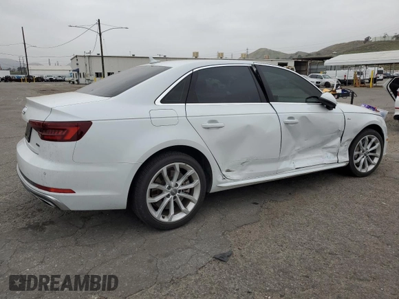 2019 Audi A4 Premium Plus z VIN WAUENAF49KN016496, wystawiony jako Copart lot #53193915 z przebiegiem 57 013 mil mil oraz Szkoda całkowita • Salvage title. Historia ofert i sprzedaży dostępna na DreamBid. Obrazek 3.