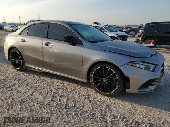 2020 Mercedes-Benz A 220 with VIN WDD3G4EB7LW039220, listed as a Copart auction lot 53331115 with Not Provided miles and Salvage Title. Bid and sale history available at DreamBid. Image 4.