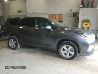 2021 Toyota Highlander L with VIN 5TDZZRAHXMS066838, listed as a Copart auction lot 55137845 with 77,800 mi miles and Salvage title. Bid and sale history available at DreamBid. Image 4.