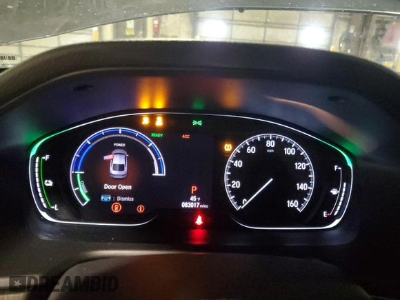 2020 Honda Accord with VIN 1HGCV3F1XLA001706, listed as a Copart auction lot 43339105 with 83,017 mi miles and Salvage Title. Bid and sale history available at DreamBid. Image 9.