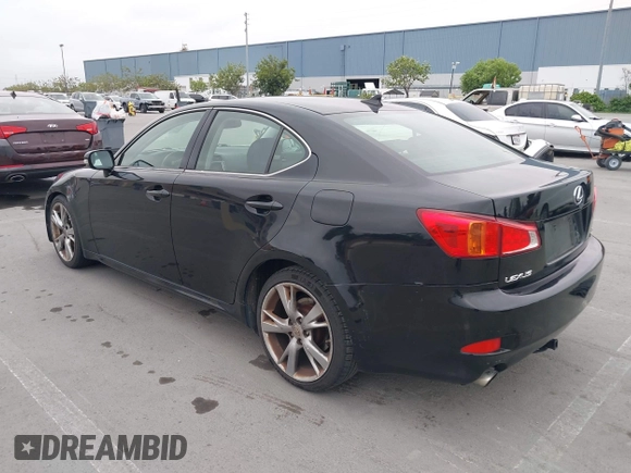 2010 Lexus IS 250 with VIN JTHBF5C24A5123787, listed as a IAAI auction lot 42068689 with 284,509 mi miles and . Bid and sale history available at DreamBid. Image 3.