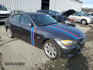 2008 BMW 3 Series 335xi with VIN WBAVD53568A285840, listed as a Copart auction lot 44338085 with 173,039 mi miles and Clean Title. Bid and sale history available at carsss.com. Image 4.