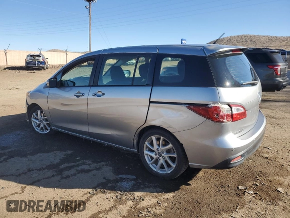 2014 Mazda 5 Touring with VIN JM1CW2CL0E0169665, listed as a Copart auction lot 80062594 with Not Provided miles and Salvage Title. Bid and sale history available at carsss.com. Image 2.