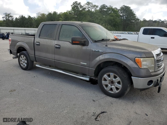 2013 Ford F-150 XL with VIN 1FTFW1CTXDFD75921, listed as a Copart auction lot 51846255 with 251,593 mi miles and Clean Title. Bid and sale history available at carsss.com. Image 4.