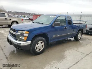 2005 Chevrolet Colorado LS Z85 with VIN 1GCCS196758216389, listed as a Copart auction lot 45340965 with 124,533 mi miles and Salvage Title. Bid and sale history available at carsss.com. Image 1.