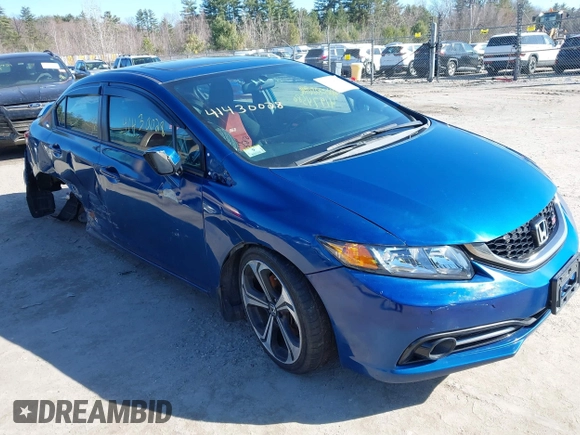 2014 Honda Civic Si with VIN 2HGFB6E55EH700855, listed as a IAAI auction lot 41974580 with 125,270 mi miles and . Bid and sale history available at DreamBid. Image 14.