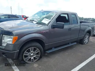 2014 Ford F-150 XL with VIN 1FTEX1CM4EKF42963, listed as a IAAI auction lot 42593646 with 143,409 mi miles and . Bid and sale history available at DreamBid. Image 2.