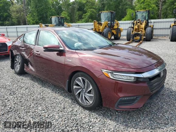 2019 Honda Insight Touring with VIN 19XZE4F98KE019962, listed as a Copart auction lot 51412635 with 88,756 mi miles and Non Repairable. Bid and sale history available at carsss.com. Image 4.