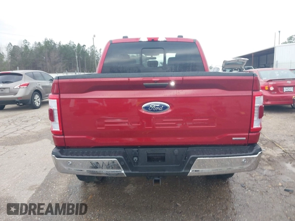 2021 Ford F-150 XL with VIN 1FTFW1E86MKD88763, listed as a IAAI auction lot 41742760 with 54,504 mi miles. Bid and sale history available at carsss.com. Image 21.