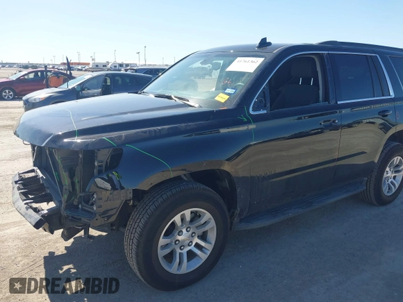 2018 Chevrolet Tahoe LS with VIN 1GNSCAKC5JR224799, listed as a IAAI auction lot 41761362 with 43,016 mi miles and . Bid and sale history available at DreamBid. Image 6.