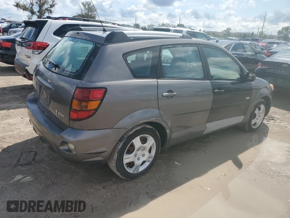 2005 Pontiac Vibe with VIN 5Y2SL66845Z447207, listed as a Copart auction lot 74093194 with 0 mi miles and Non Repairable. Bid and sale history available at carsss.com. Image 3.