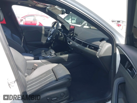 2023 Audi A4 S line Premium Plus with VIN WAUEAAF41PN015426, listed as a IAAI auction lot 41851254 with 39,142 mi miles and . Bid and sale history available at DreamBid. Image 5.