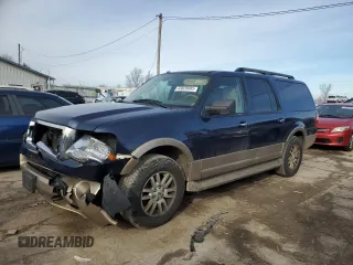 2014 Ford Expedition EL XLT with VIN 1FMJK1J56EEF18795, listed as a Copart auction lot 43826085 with 260,984 mi miles and Salvage Title. Bid and sale history available at carsss.com. Image 1.