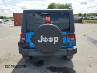 2016 Jeep Wrangler Sport с VIN 1C4AJWAG8GL287256, выставлен на аукционе Copart как лот 55766125 с пробегом 76 601 миль миль и Списание • Salvage title. История ставок и продаж доступна на DreamBid. Изображение 6.