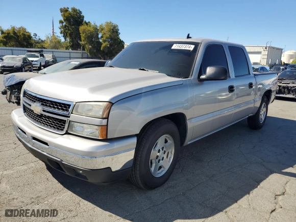 2006 Chevrolet Silverado 1500 LT3 with VIN 2GCEC13Z061280433, listed as a Copart auction lot 71437374 with 168,100 mi miles and Salvage Title. Bid and sale history available at carsss.com. Image 1.