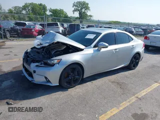 2014 Lexus IS 350 with VIN JTHCE1D24E5001032, listed as a IAAI auction lot 42417284 with 132,596 mi miles and . Bid and sale history available at DreamBid. Image 2.