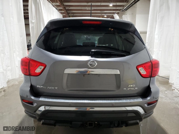 2017 Nissan Pathfinder SL with VIN 5N1DR2MM3HC696570, listed as a Copart auction lot 50910305 with NaN miles and Salvage Title. Bid and sale history available at carsss.com. Image 6.