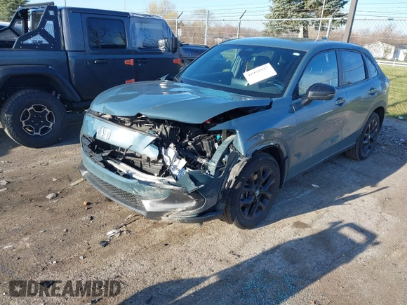 2024 Honda HR-V Sport z VIN 3CZRZ2H59RM757654, wystawiony jako IAAI lot #41992927 z przebiegiem 20 486 mil mil oraz . Historia ofert i sprzedaży dostępna na DreamBid. Obrazek 17.