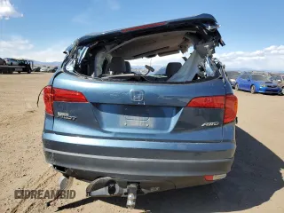 2016 Honda Pilot EX-L with VIN 5FNYF6H5XGB069066, listed as a Copart auction lot 49676225 with 78,283 mi miles and Salvage Title. Bid and sale history available at DreamBid. Image 6.