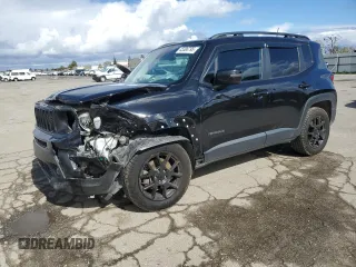 2019 Jeep Renegade Altitude with VIN ZACNJBBB6KPK55064, listed as a Copart auction lot 45586795 with 93,698 mi miles and Salvage Title. Bid and sale history available at DreamBid. Image 1.