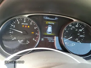 2015 Nissan Rogue SV with VIN 5N1AT2MT7FC825824, listed as a Copart auction lot 50576015 with 134,242 mi miles and Salvage Title. Bid and sale history available at carsss.com. Image 9.