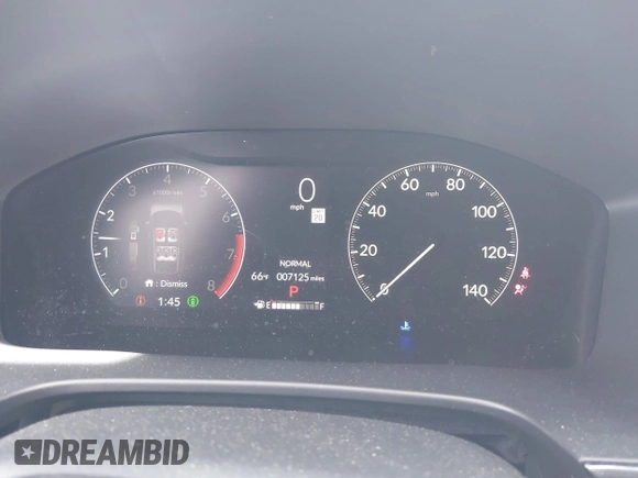 2023 Honda CR-V EX-L with VIN 5J6RS4H75PL008463, listed as a IAAI auction lot 41950875 with 7,125 mi miles and . Bid and sale history available at DreamBid. Image 7.