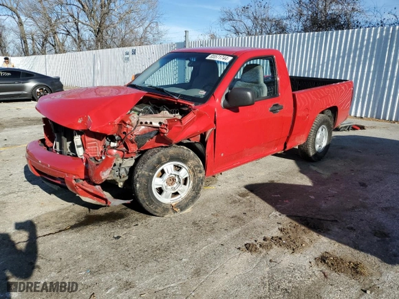2007 Chevrolet Colorado Work Truck with VIN 1GCCS149778130004, listed as a Copart auction lot 85571744 with 95,598 mi miles and Salvage Title. Bid and sale history available at carsss.com. Image 1.