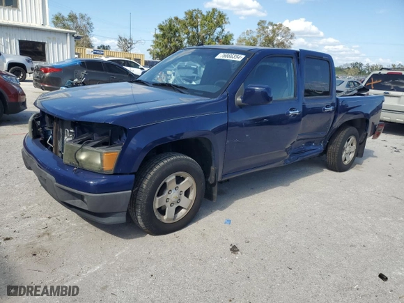 2009 Chevrolet Colorado LT w/1LT with VIN 1GCCS139898100899, listed as a Copart auction lot 76866354 with 120,809 mi miles and Salvage Title. Bid and sale history available at carsss.com. Image 1.
