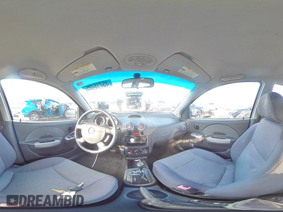2006 Chevrolet Aveo LT with VIN KL1TG66696B590159, listed as a Copart auction lot 45718405 with 77,786 mi miles and Salvage title. Bid and sale history available at DreamBid. Image 13.