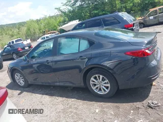 2025 Toyota Camry LE with VIN 4T1DAACK6SU584011, listed as a IAAI auction lot 42119086 with 7,229 mi miles and . Bid and sale history available at DreamBid. Image 14.