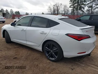 2024 Acura Integra Technology with VIN 19UDE4H67RA012674, listed as a IAAI auction lot 41778711 with 16,170 mi miles and . Bid and sale history available at DreamBid. Image 3.