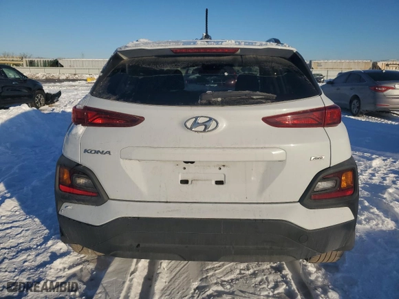 2018 Hyundai Kona SEL with VIN KM8K6CAA0JU180070, listed as a Copart auction lot 41579245 with 55,756 mi miles and Salvage Title. Bid and sale history available at carsss.com. Image 6.