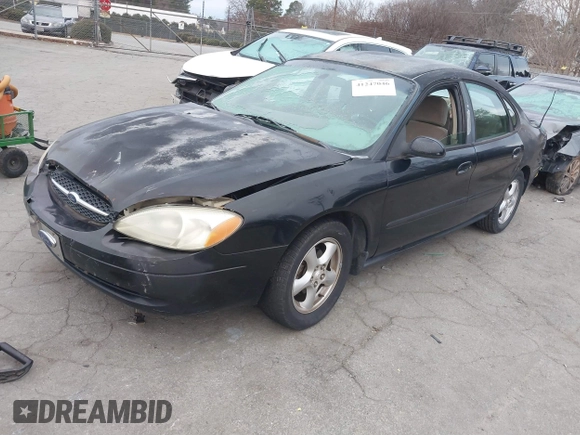 2000 Ford Taurus SE with VIN 1FAFP53U9YA252519, listed as a IAAI auction lot 41247046 with 317,910 mi miles and . Bid and sale history available at DreamBid. Image 2.