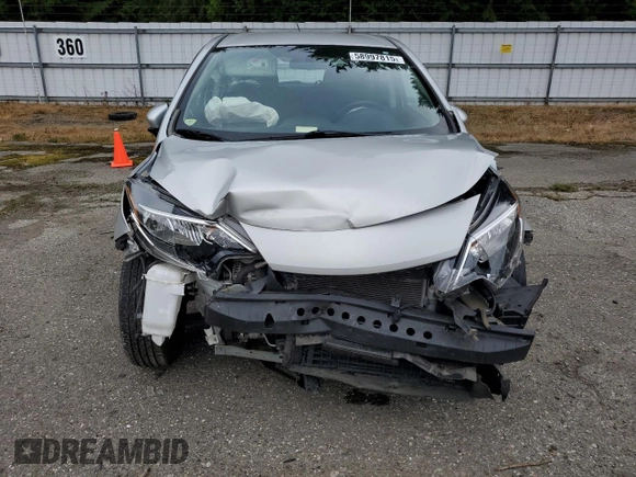 2018 Nissan Note SV с VIN 3N1CE2CP5JL355997, выставлен на аукционе Copart как лот 58997815 с пробегом Не указан миль и Списание • Salvage title. История ставок и продаж доступна на DreamBid. Изображение 5.